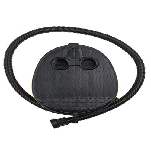 Radar high-volume foot pump (2018) with multi-nozzle inflation tips