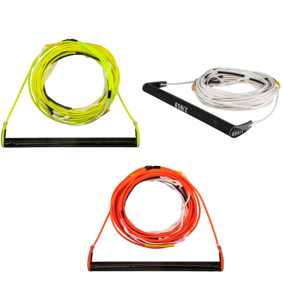 Ronix Combo 6.0 Nylon BarLock Hide Grip wakeboard handle with R6 rope, assorted color Main