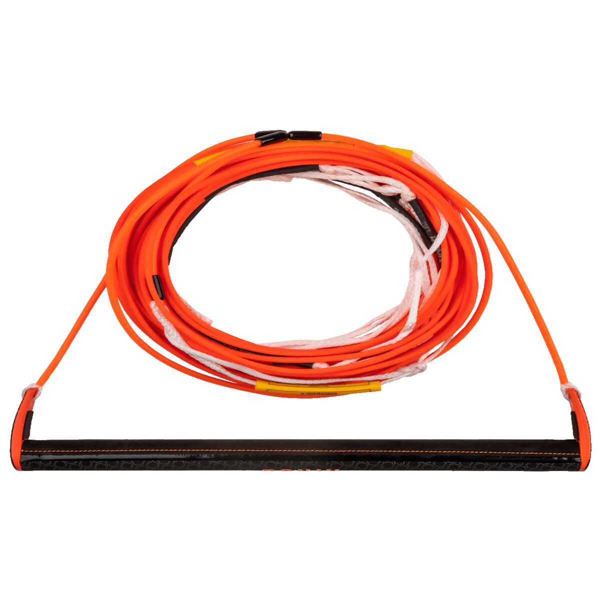 Ronix Combo 6.0 Nylon BarLock Hide Grip wakeboard handle with R6 rope Red