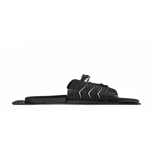 Radar Vector Adjustable Rear Toe Plate (ARTP) - Black / Silver - Feather Frame