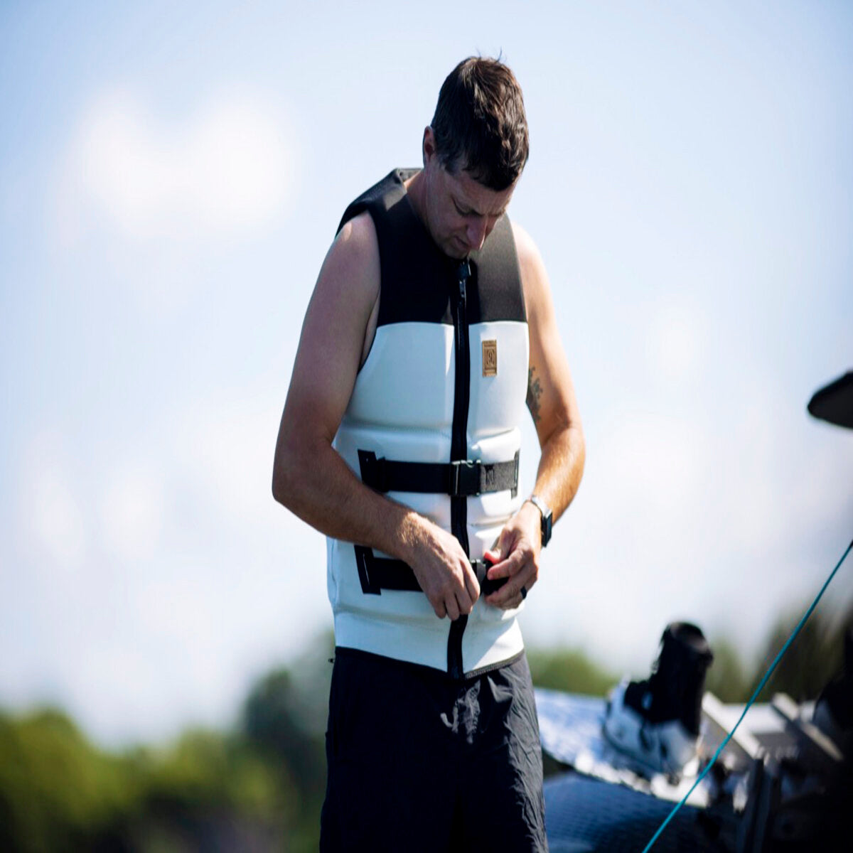 Ronix Paramount YES CGA Mens Life Vest - Sandy Black