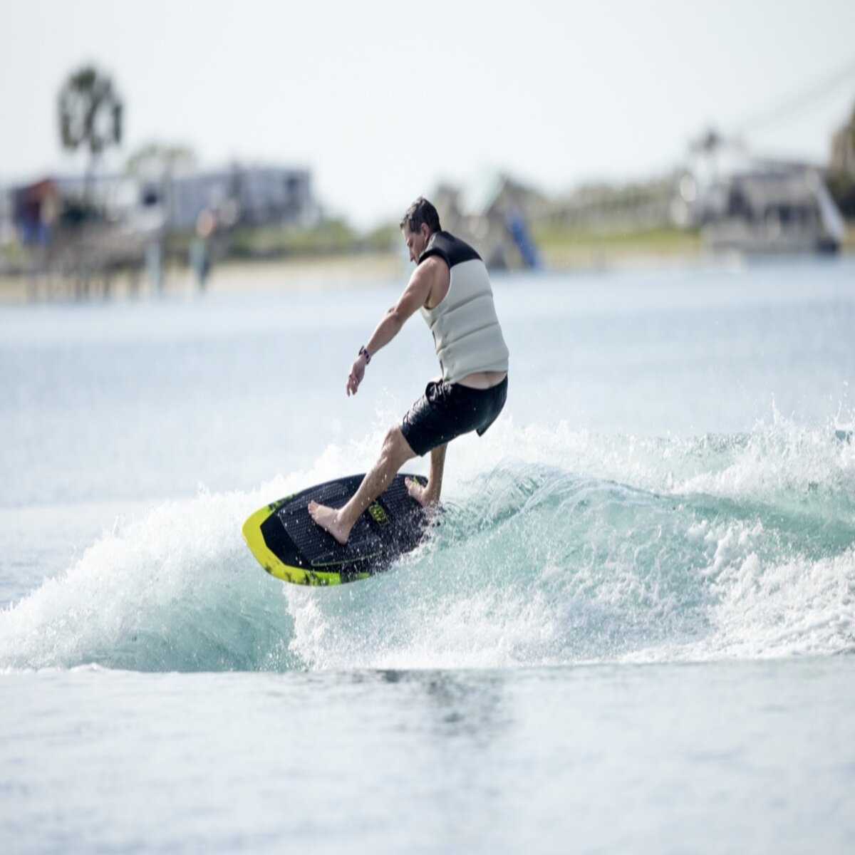 Ronix Koal Surface - Crossover Wakesurf Board - Black / Volt