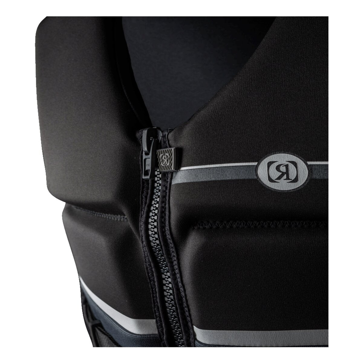 Ronix Covert - CGA Mens Life Vest - Black / Charcoal / White