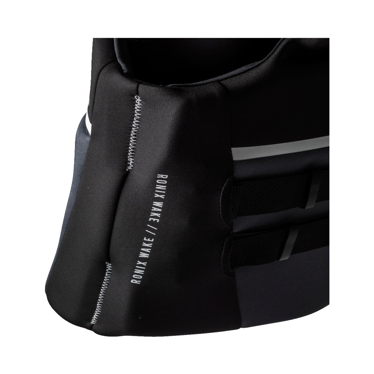 Ronix Covert - CGA Mens Life Vest - Black / Charcoal / White