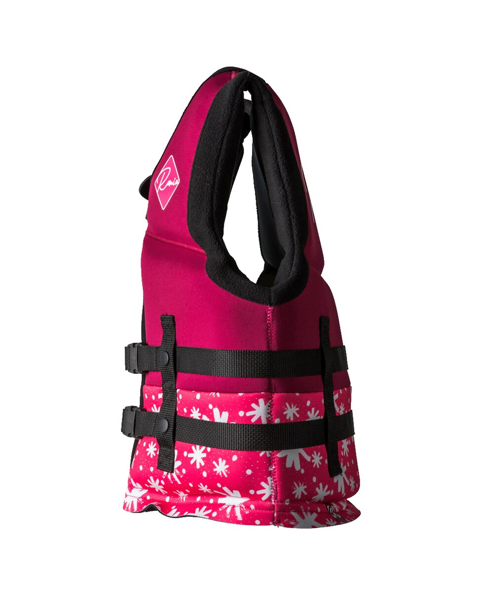 Ronix Laguna - Girls CGA Life Vest - Plum - Youth (50-90lbs)