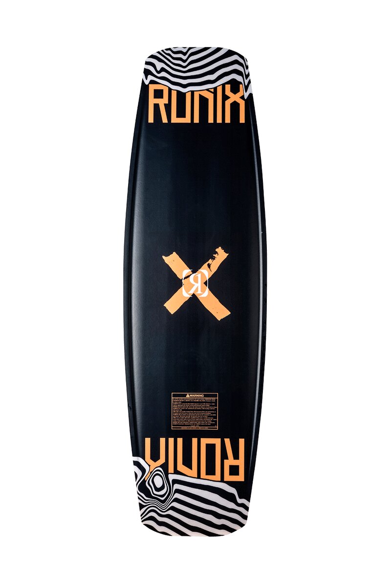 Ronix Julia Rick Wakeboard - Flexbox 2 - Air Core 3 - White / Black / Peach