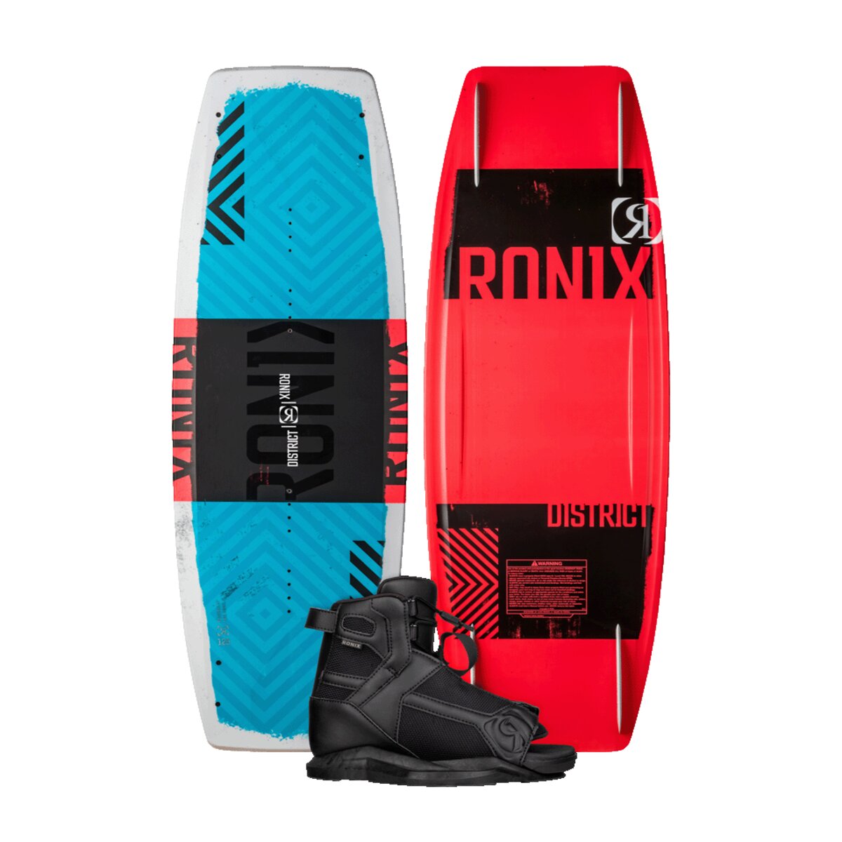Ronix District 129 Kids Wakeboard Package - Wakeboss - wakeboard package
