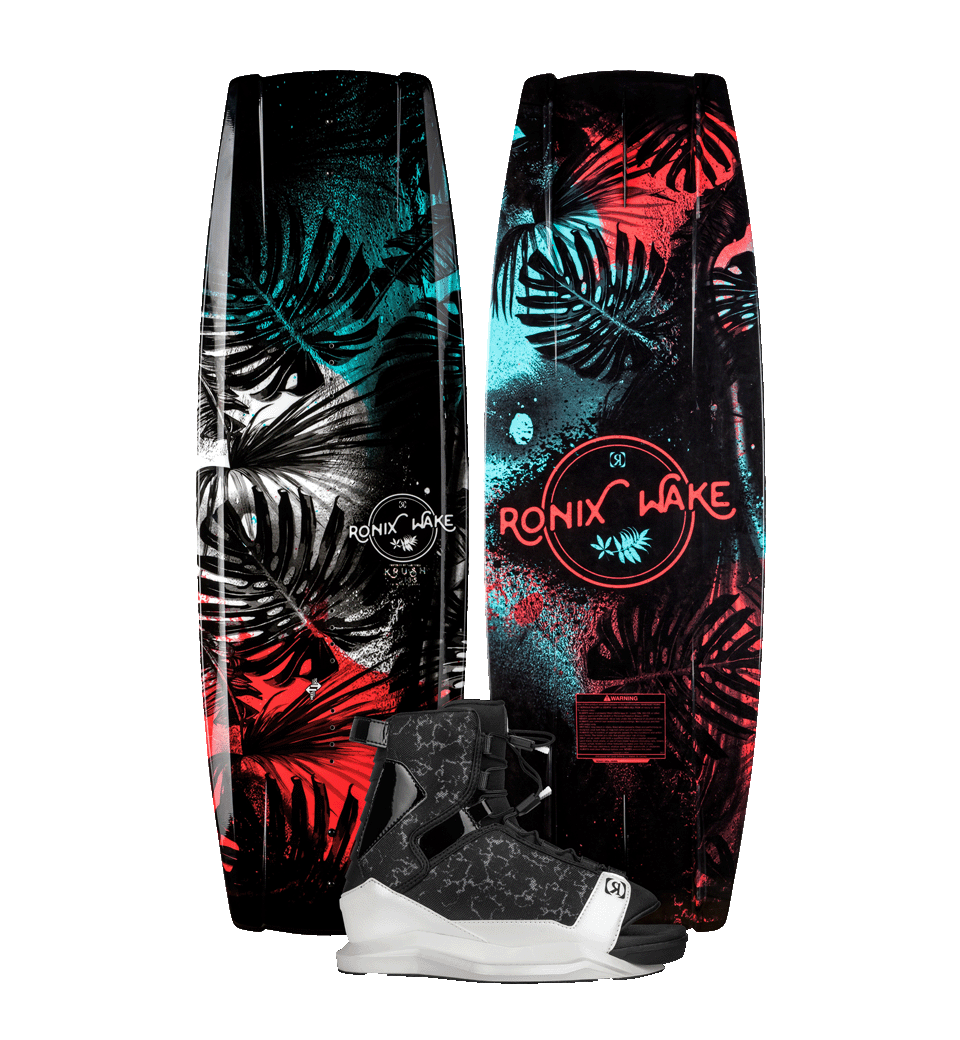 Ronix Krush Wakeboard Package w/ Halo Wakeboard Boot - Wakeboard Package