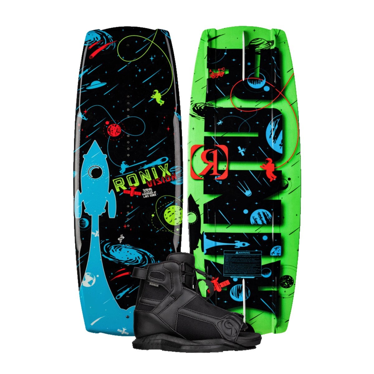 Ronix Divide Kids Wakeboard Package w/ Divide Wakeboard Boot - Wakeboard Package