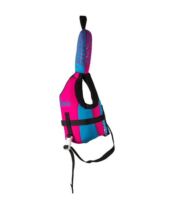 Ronix August Girl’s CGA Life Vest, Pink/Blue — Infant/Toddler up to 30 lb