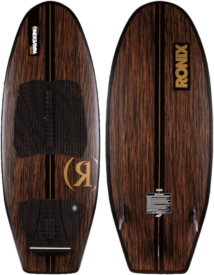 Ronix Wake Surf - Koal Classic - Wave King Skimmer - Walnut / Black / Gold - 5'1