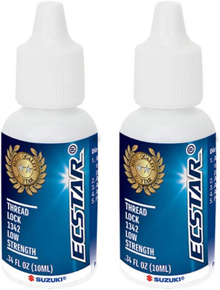 Suzuki ECSTAR THREAD LOCK 1342 Low Strength 990A0-06E42-10C - 2 pack