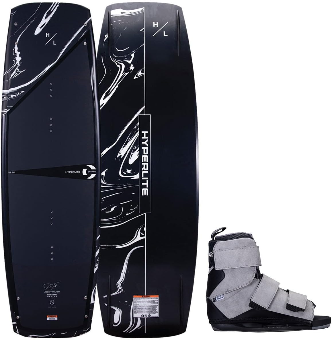 Hyperlite 134 Cryptic Wakeboard w/Formula 4-8 Bindings