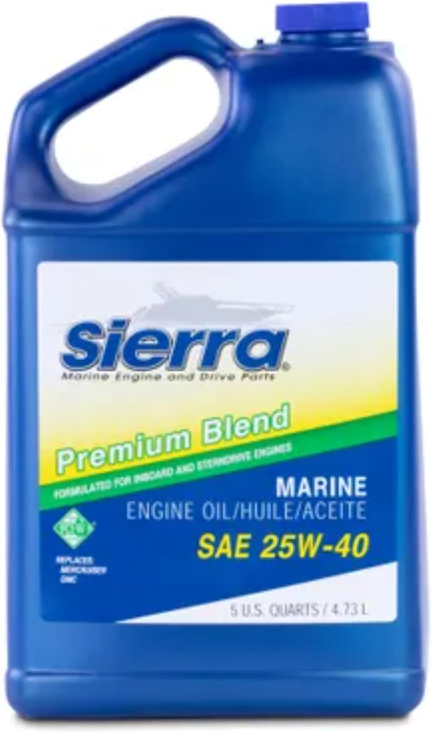 Sierra SAE 25W-40 Premium Blend 5 Quart