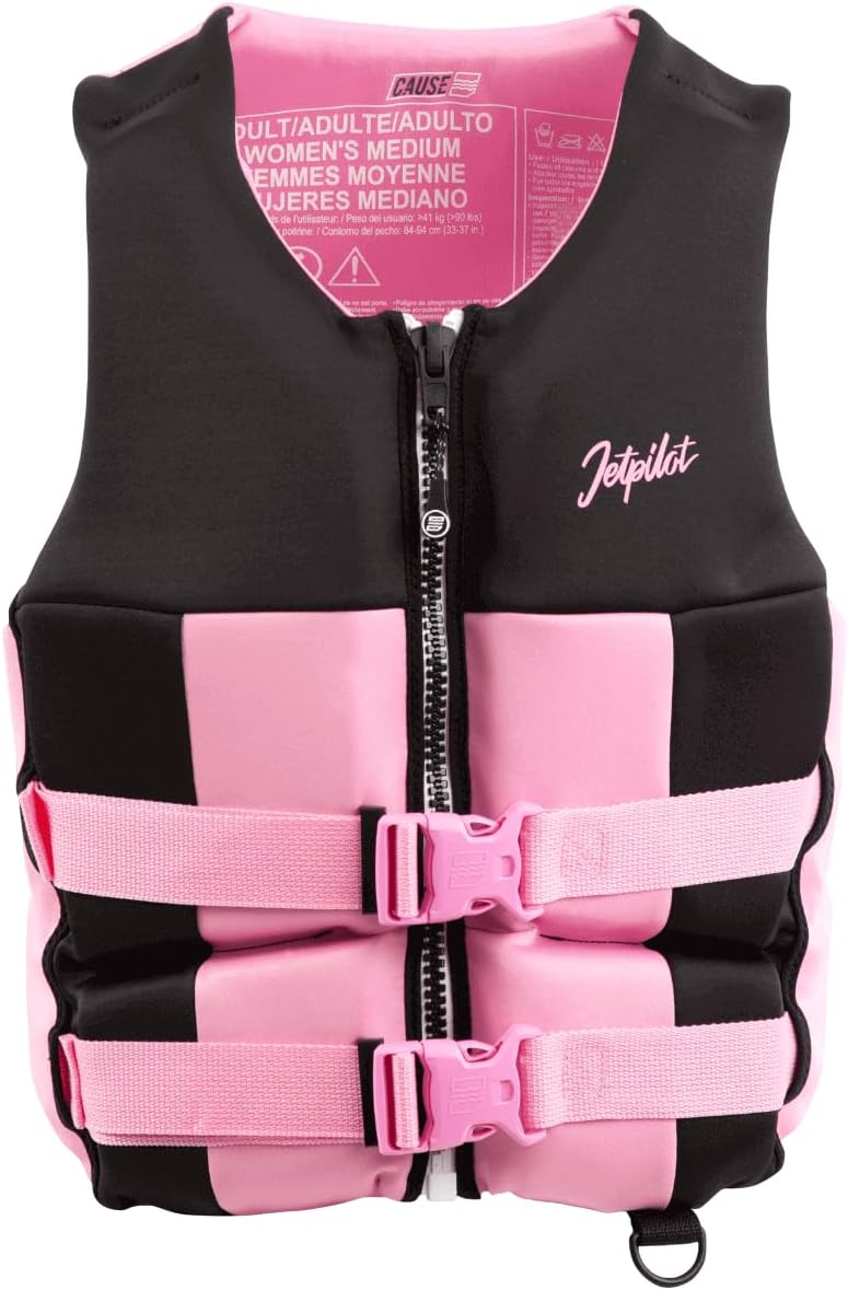 Jet Pilot Womens Cause Neoprene CGA Vest - Pink