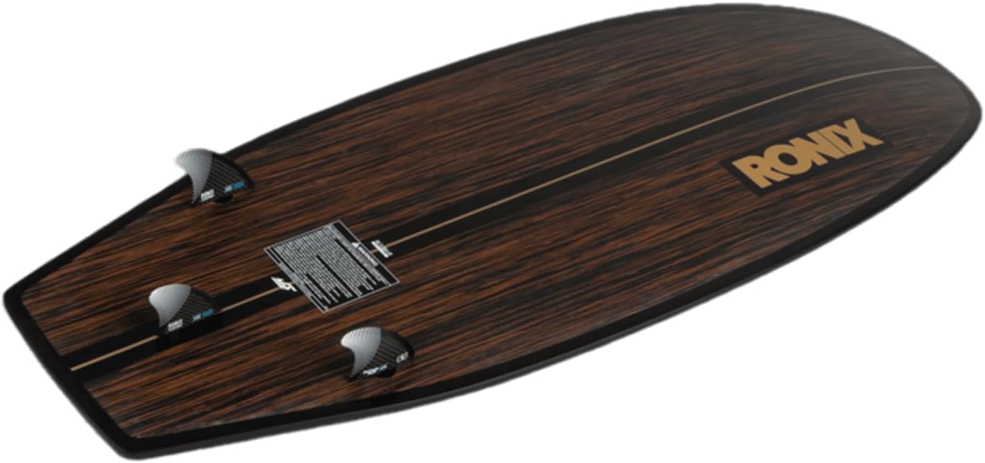 Ronix Wake Surf - Koal Classic - Wave King Skimmer - Walnut / Black / Gold - 5'1