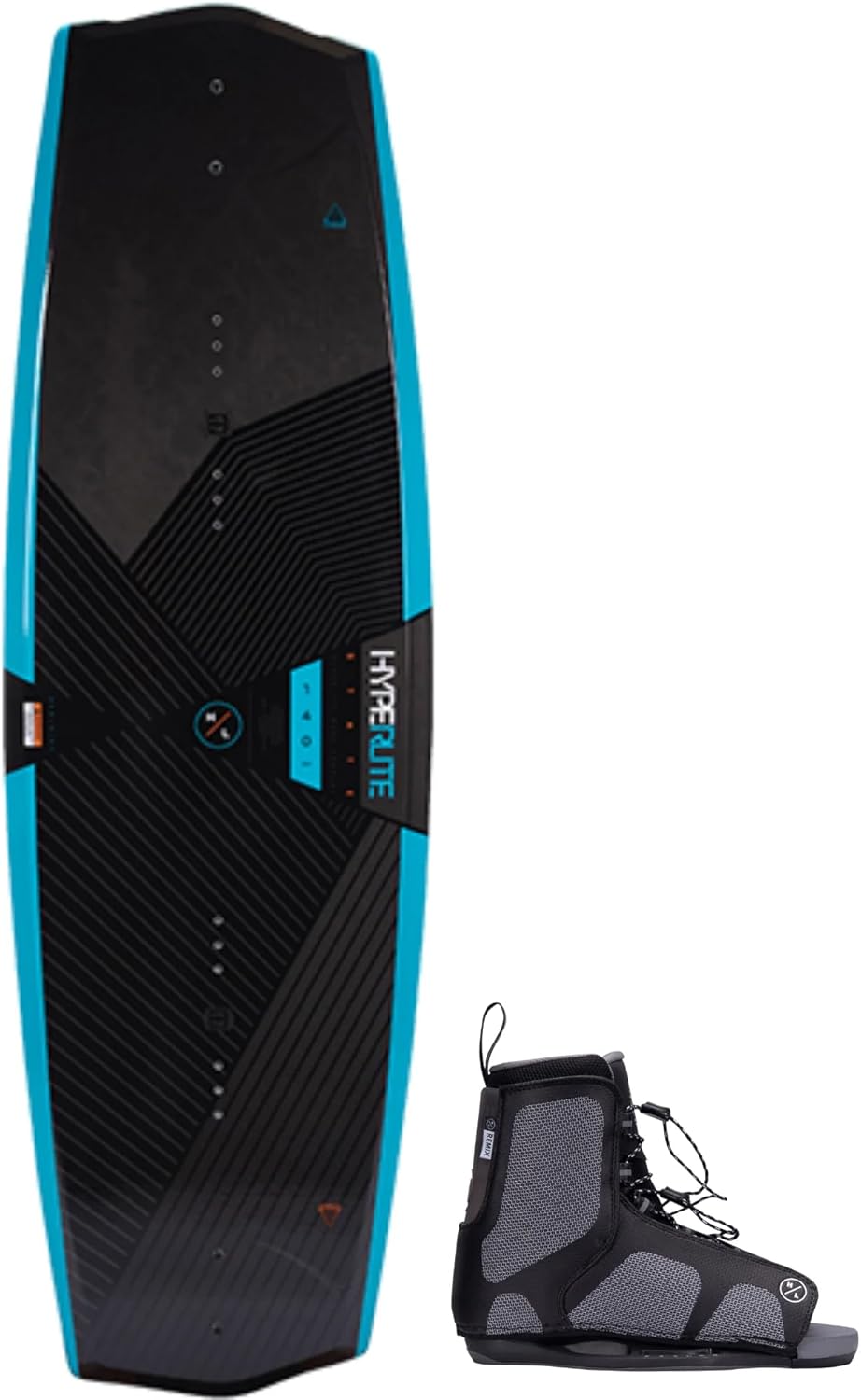 Hyperlite 130 State 2.0 Wakeboard w/Remix 4-8 Boots