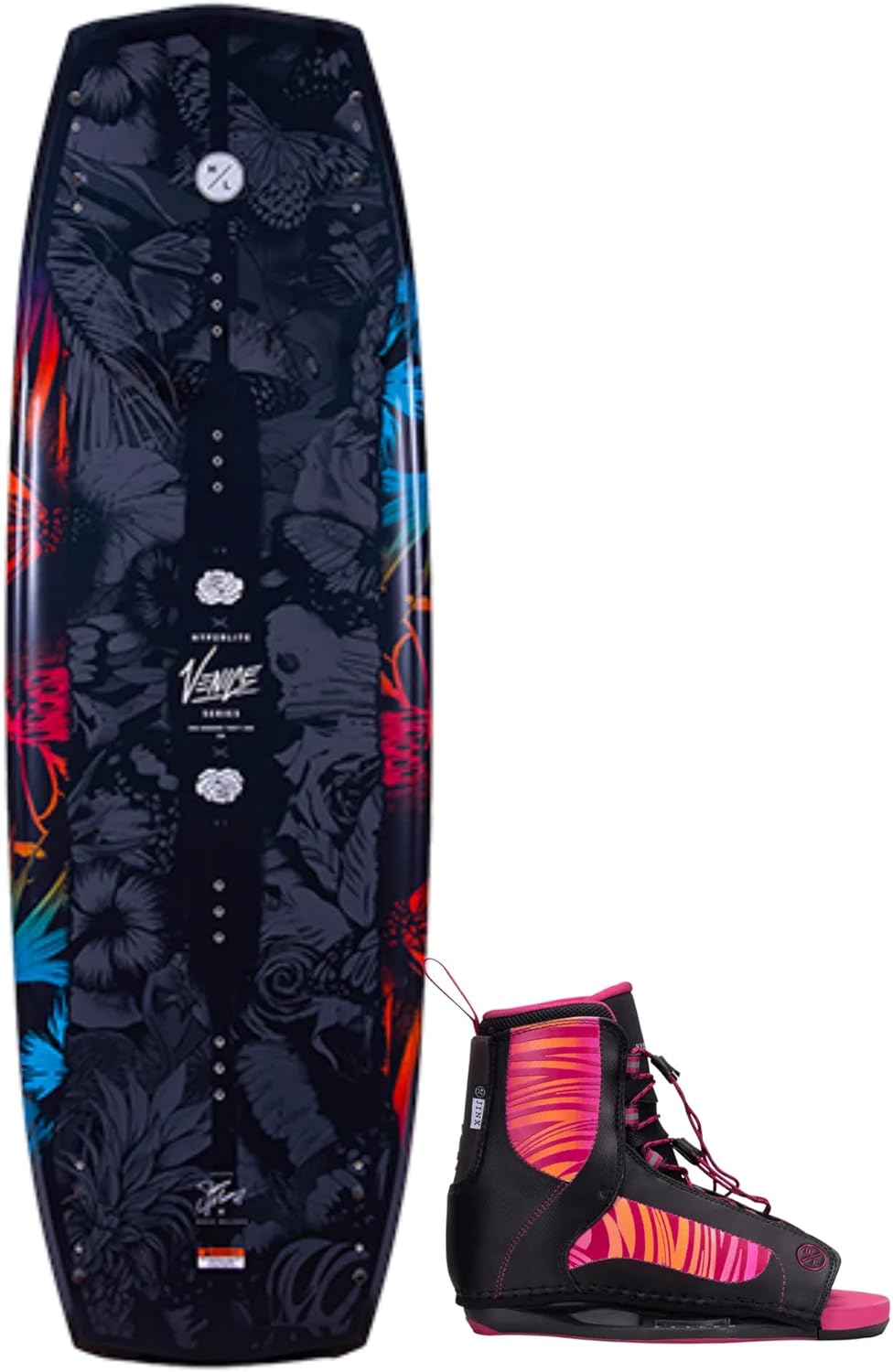 Hyperlite 136 Venice Wakeboard w/Jinx 8-11 Bindings