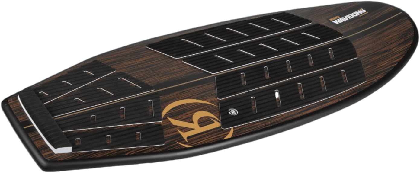 Ronix Wake Surf - Koal Classic - Wave King Skimmer - Walnut / Black / Gold - 5'1