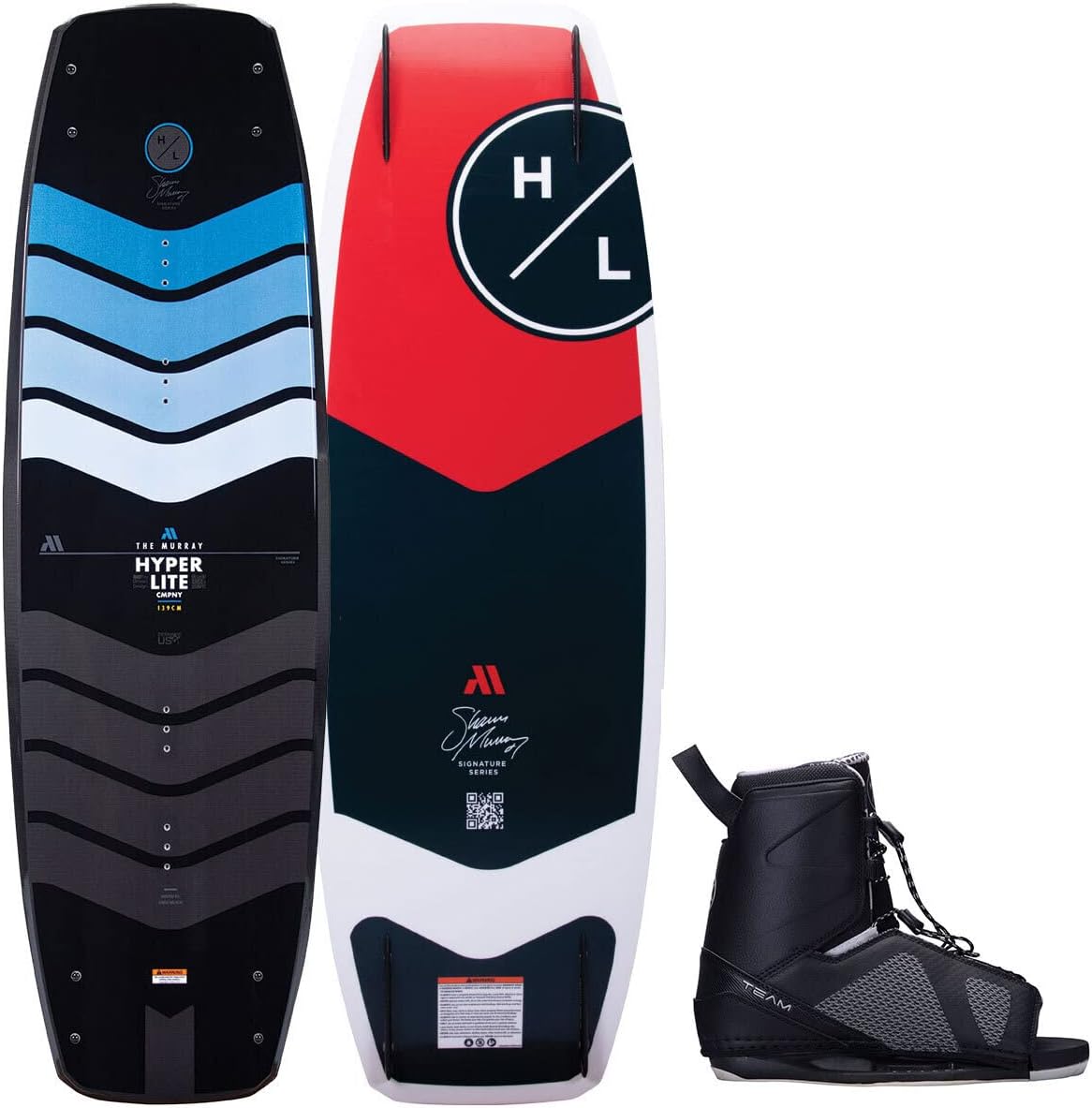 Hyperlite 134 Murray Wakeboard w/Team OT 7-10.5 Bindings