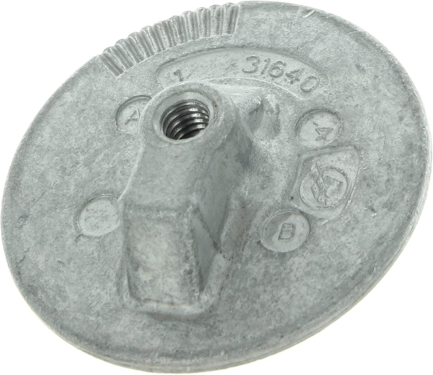 Mercury Trim Tab Anode 31640T4 - Aluminum Corrosion Protection