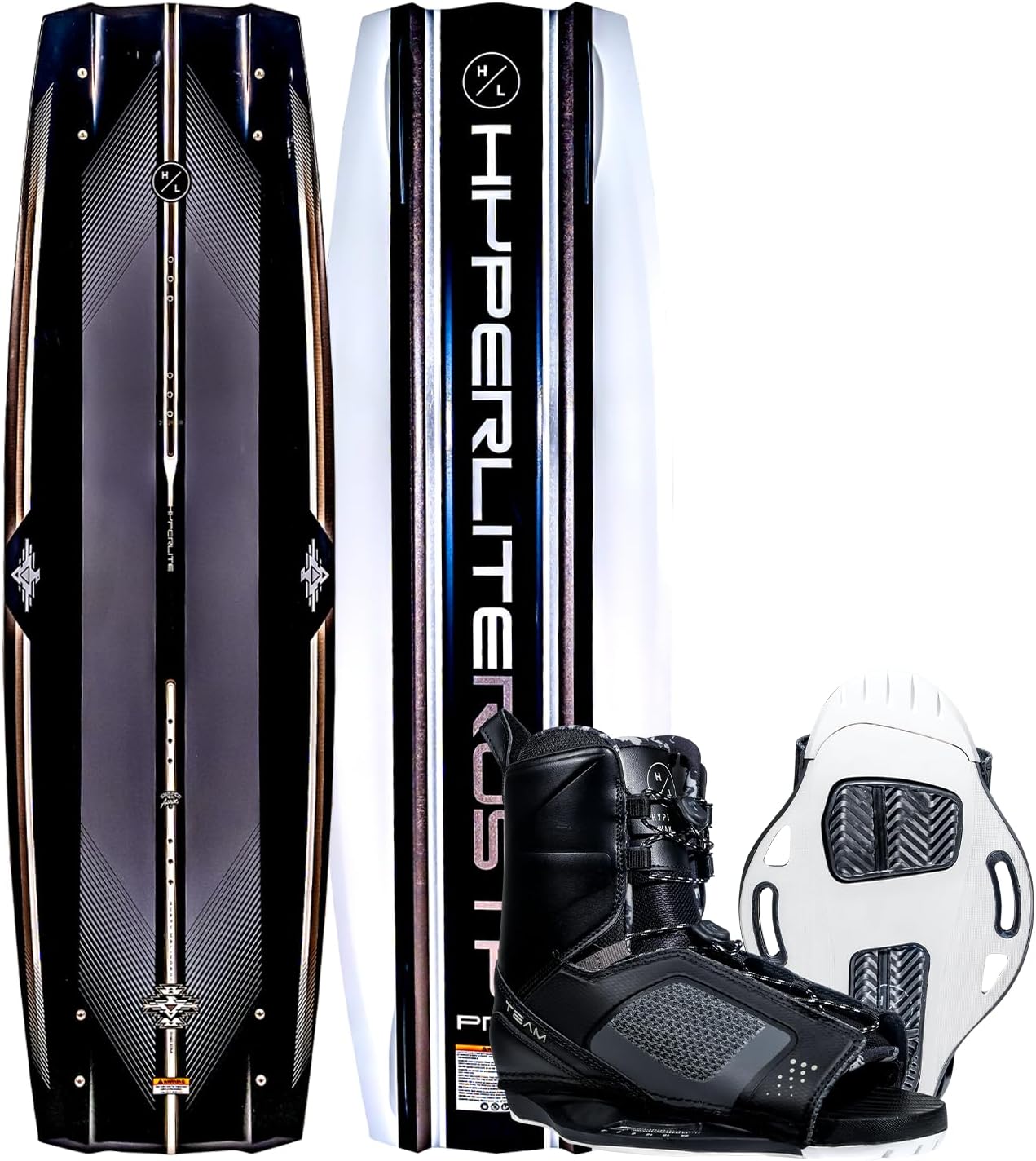 Hyperlite Rusty Pro Wakeboard Package w/ Team OT Bindings