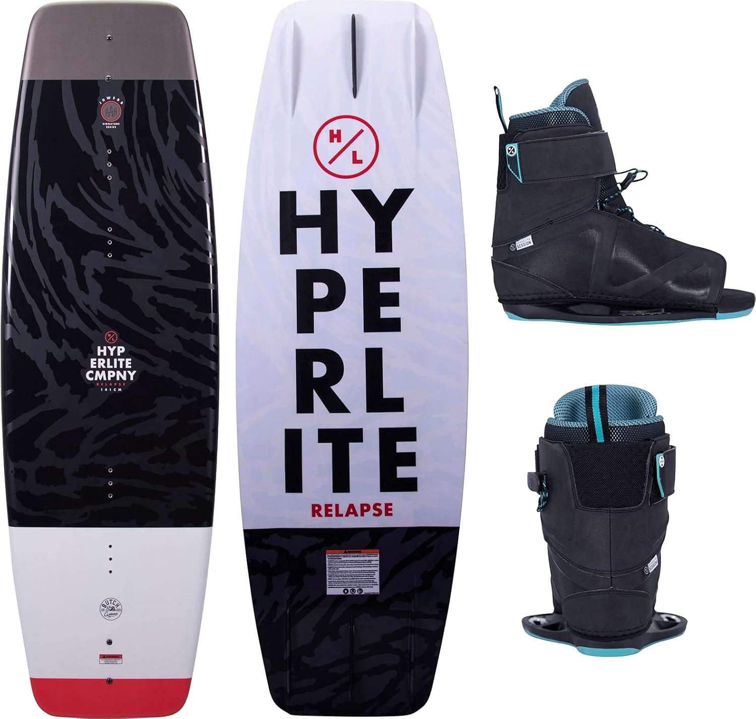Hyperlite Relapse Wakeboard Package with Formula Boots