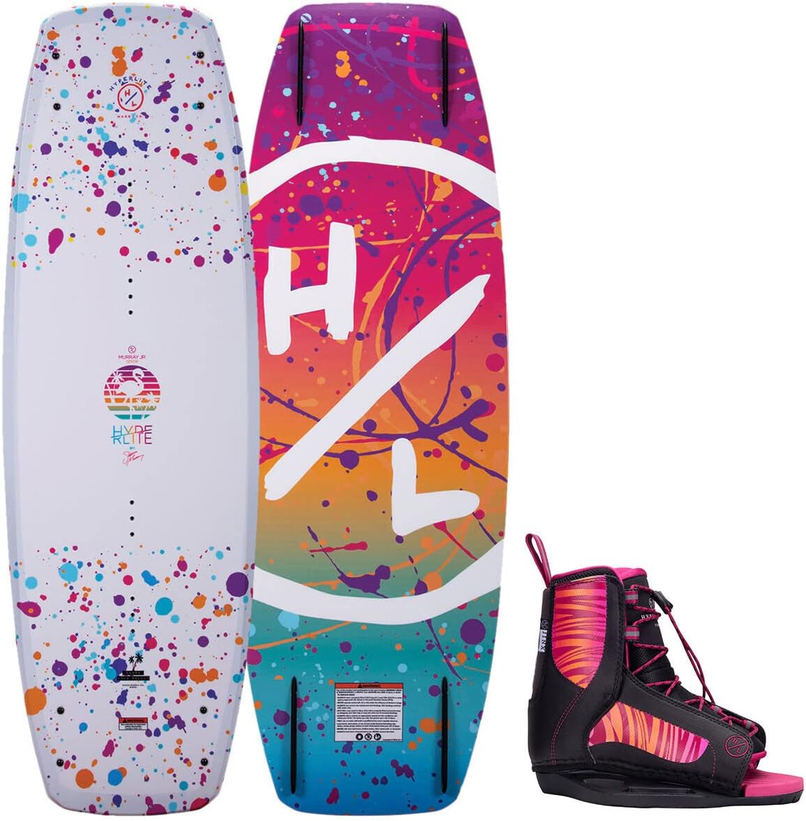 Hyperlite 120 Murray Jr Girls Wakeboard w/Jinx K12-2 Bindings
