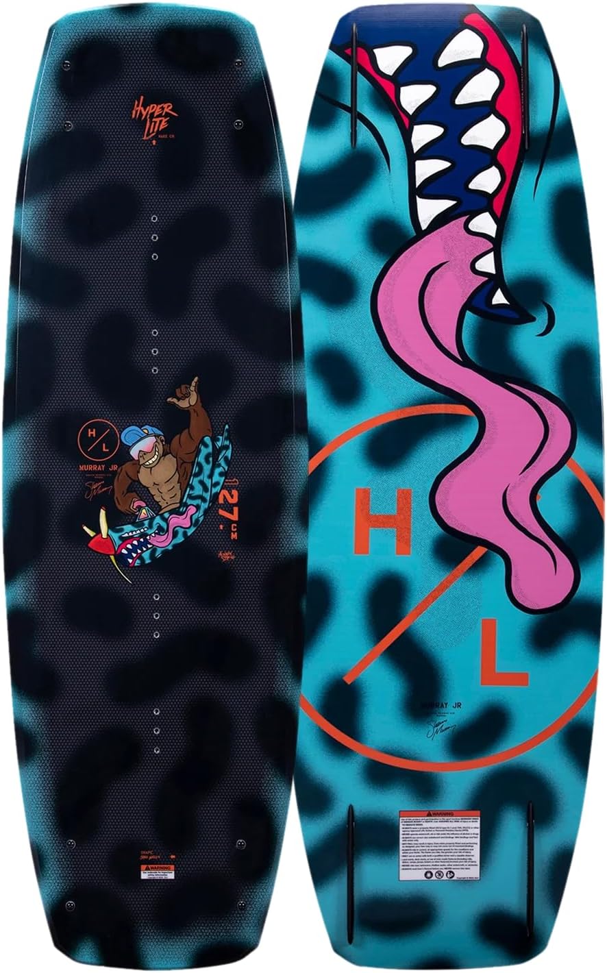 Hyperlite 120 Murray Jr Wakeboard w/Black Remix 4-8 Bindings