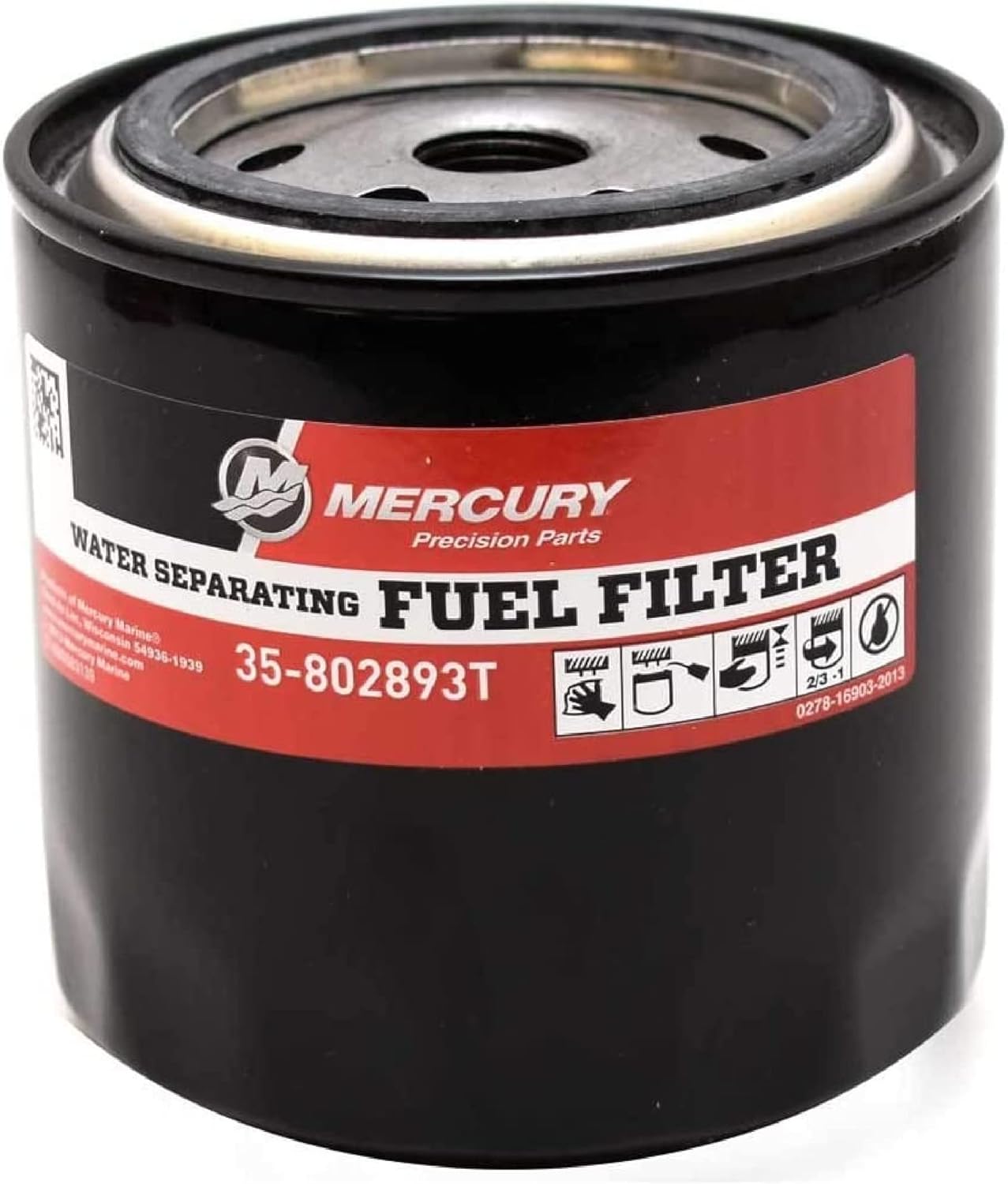 Mercury Marine Mercruiser New OEM Water Separating Fuel Filter 35-802893T