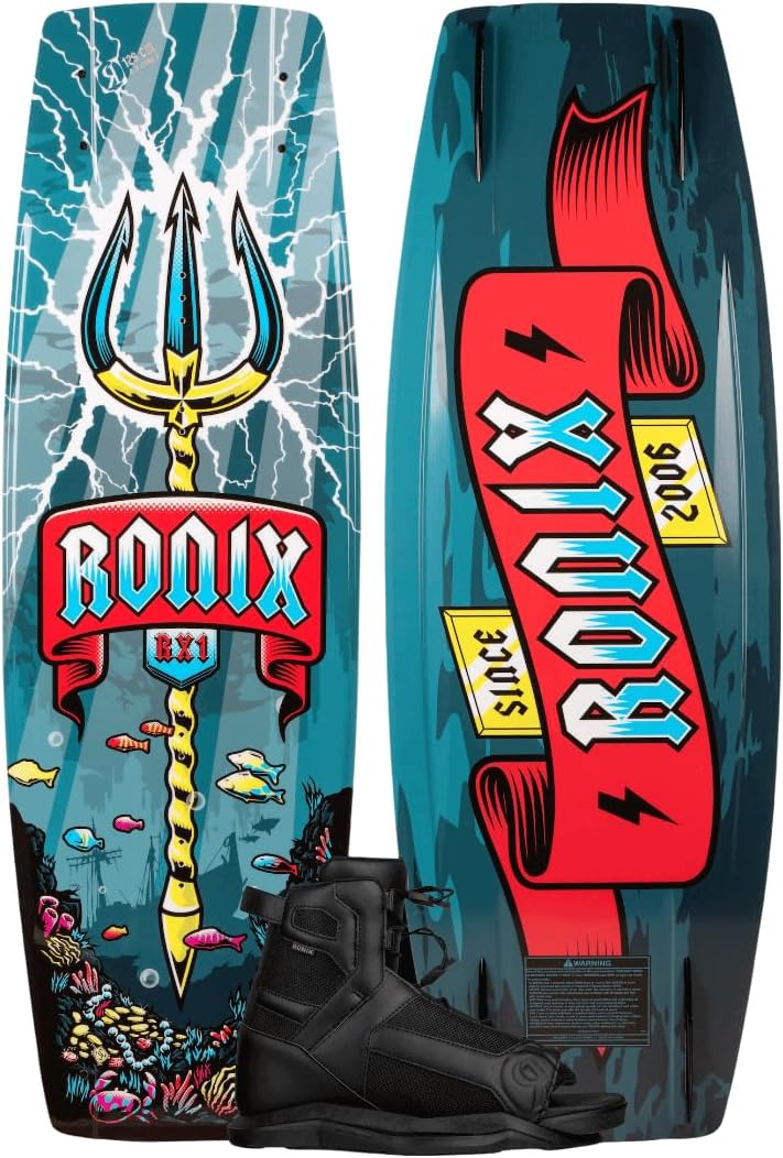Ronix 129 Boy's RX1 Wakeboard w/ Divide Boots