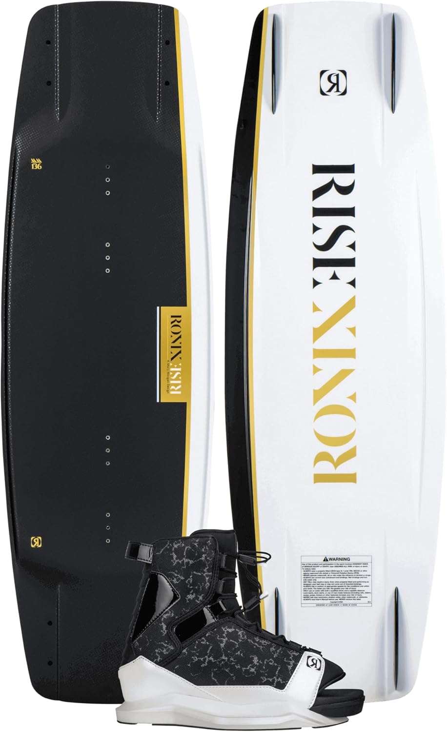 Ronix Rise Wakeboard Package w/ Halo Boots