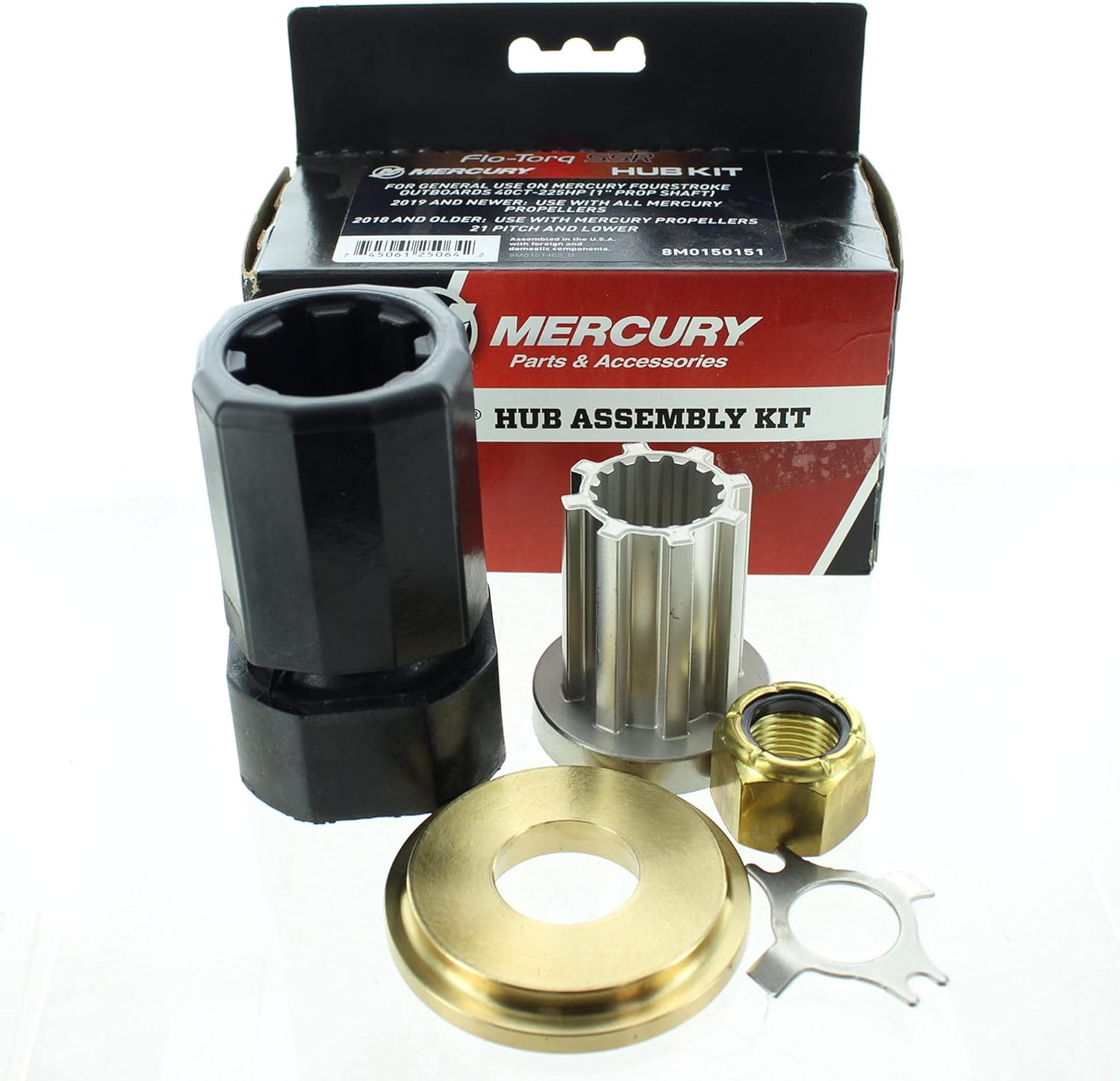 Mercury Marine/Mercruiser New OEM Flo-Torq SSR Hub Kit, 8M0150151
