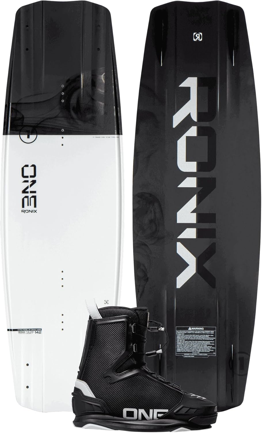 Ronix One Legacy Core Wakeboard w/ One - Intuition Boots - Cordura / Panda