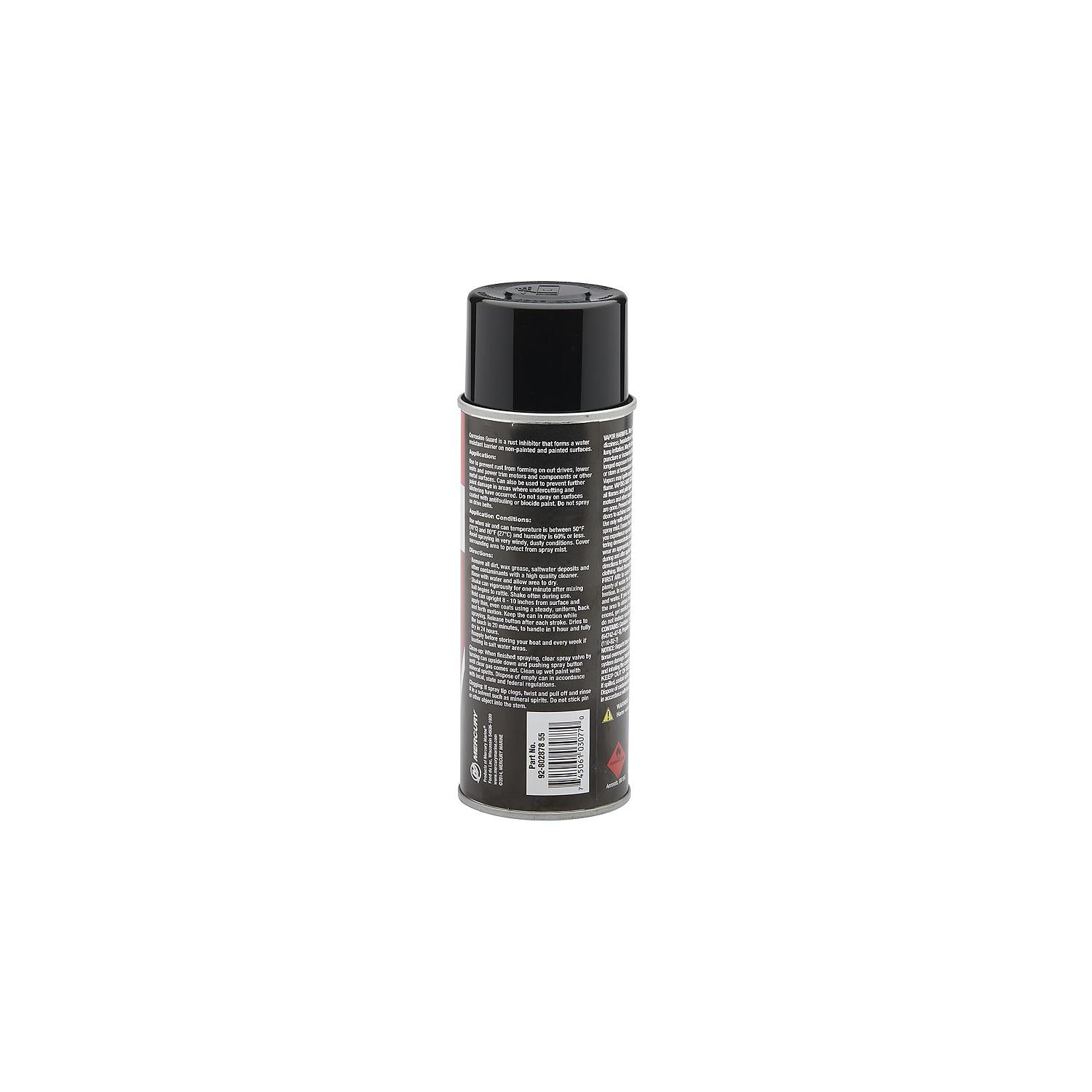 Mercury Precision 80287855 Corrosion Guard Engine Protect rust inhibitor 12 oz spray can Side