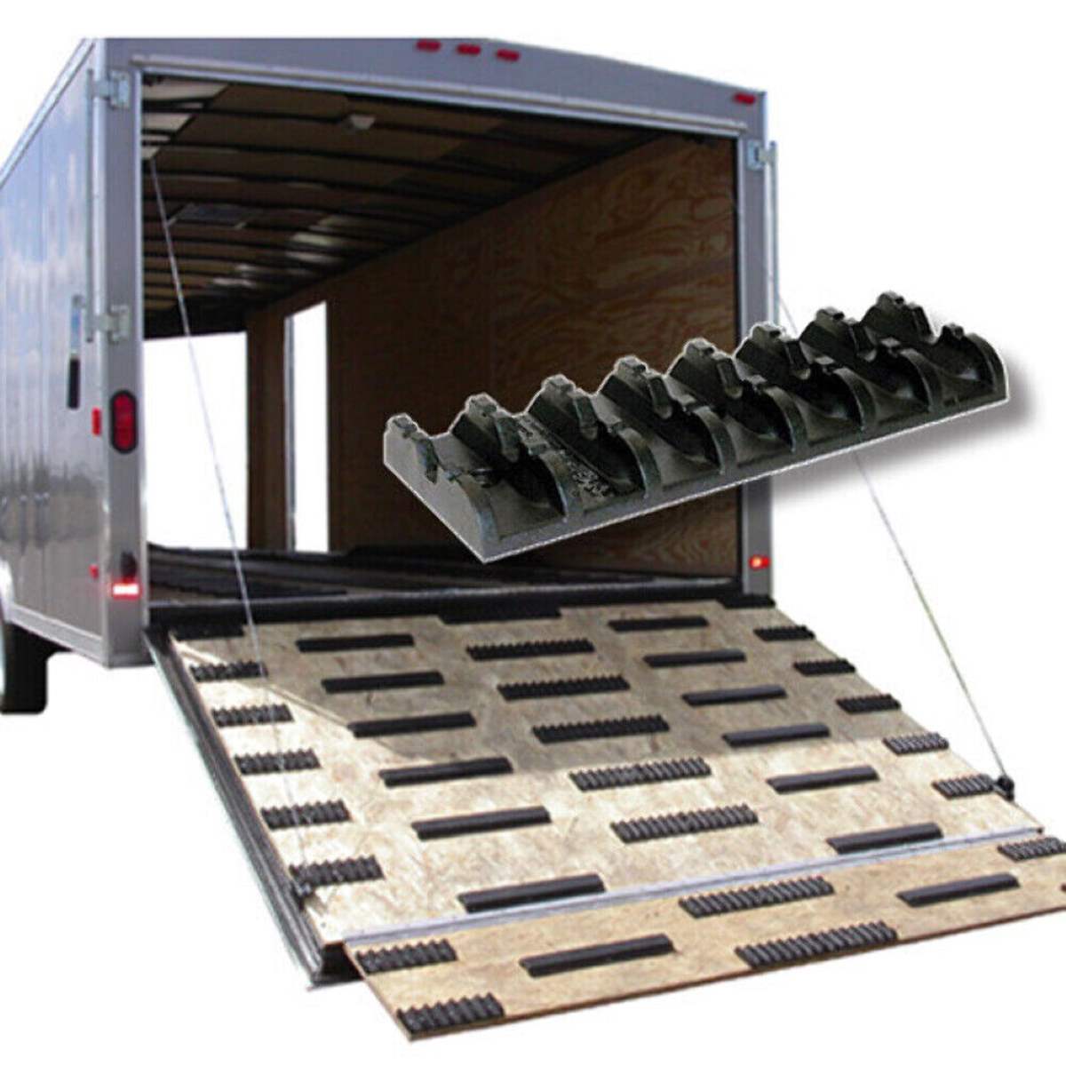 Caliber Grip Glides enclosed trailer door set of 32