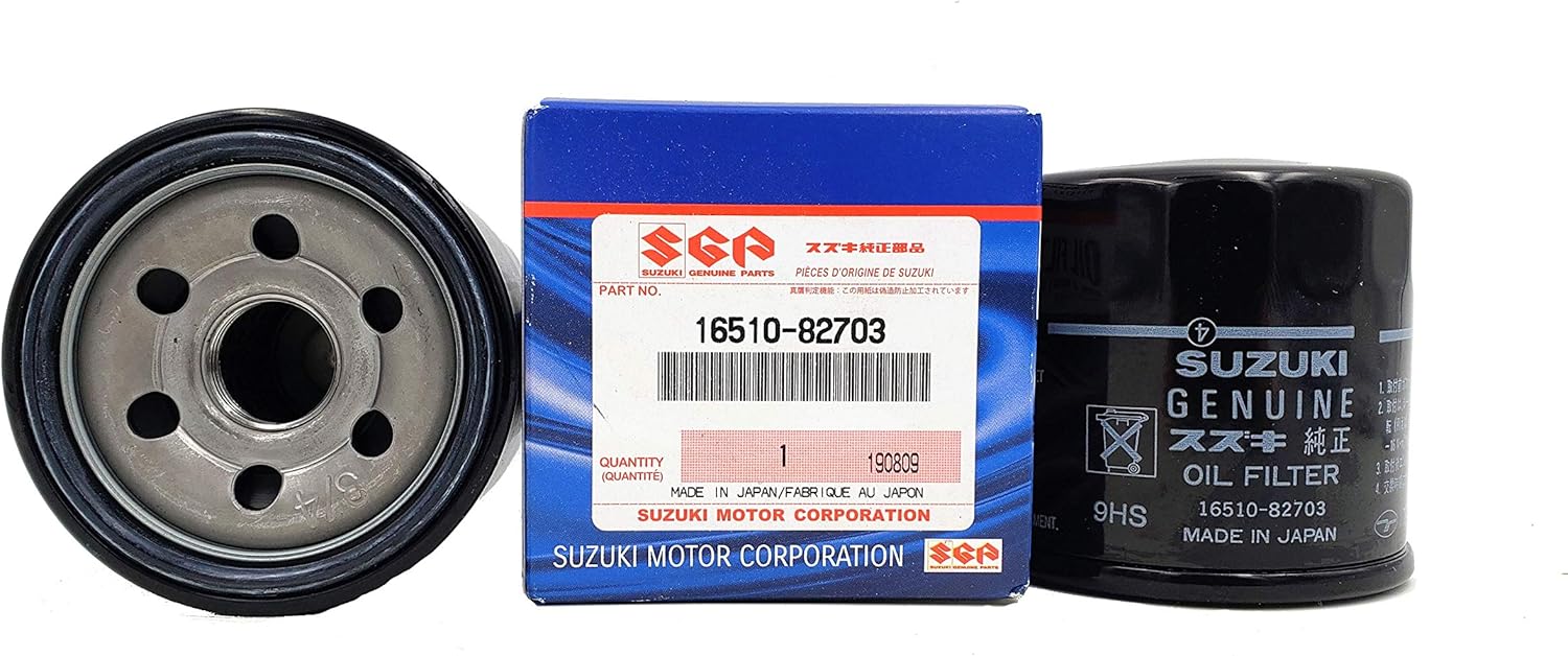 Suzuki DF140 Oil Filter 16510-82703, Spin-On Replacement (2002–2012 Non-A Models)