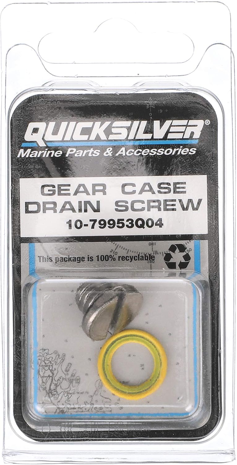 Quicksilver Screw Kit, Lower Drain 79953Q04