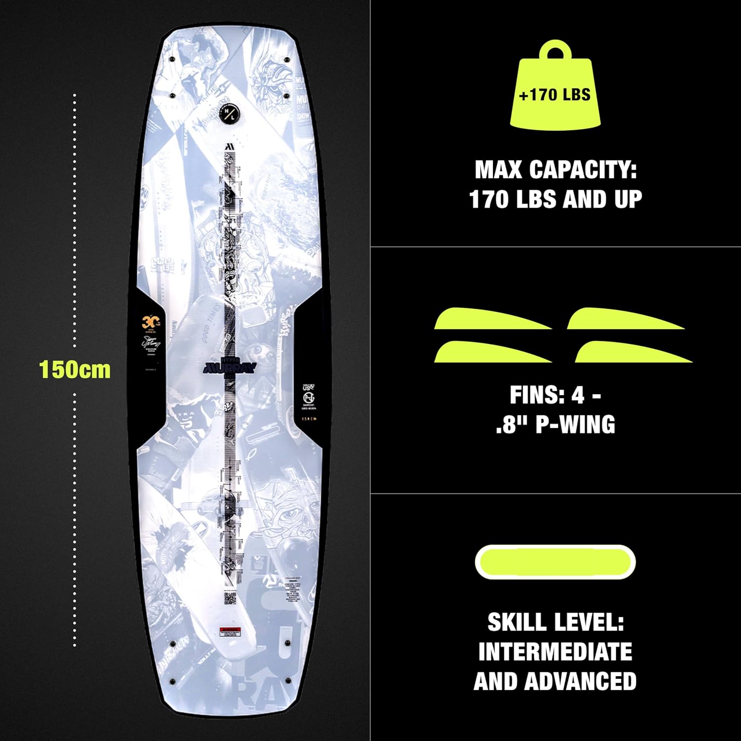 Hyperlite Murray Pro Wakeboard