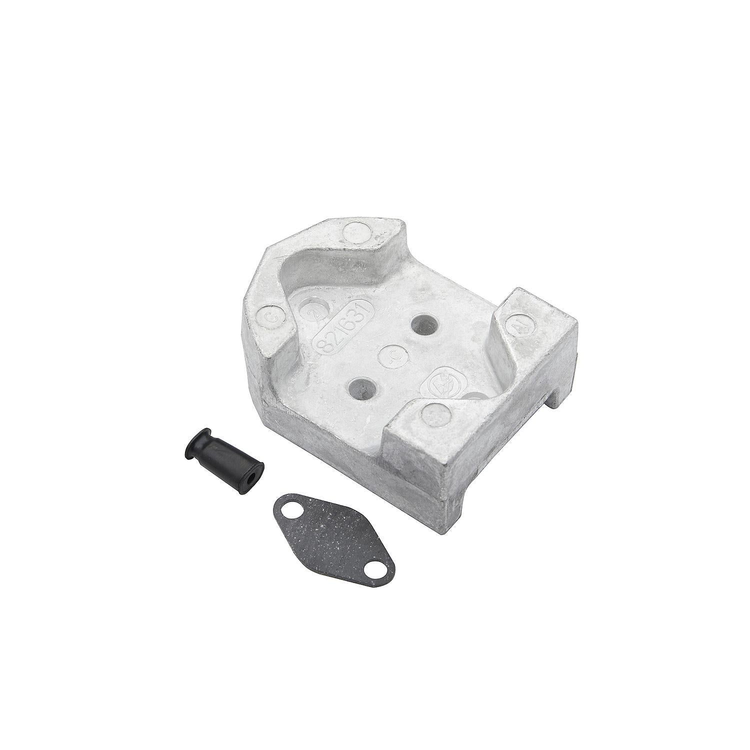 Mercury 821631T1 aluminum gimbal housing anode for MerCruiser R MR Alpha One Gen II Bravo X XR and XZ drives