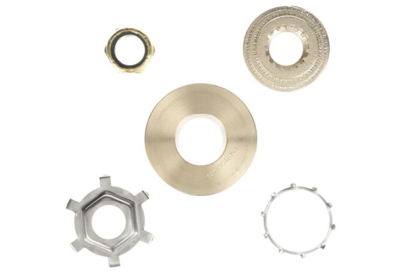 Quicksilver 827614Q01 propeller nut kit for Mercury and Mariner 70HP plus non Flo-Torq II rubber hub propellers