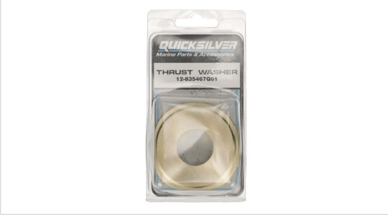 Quicksilver 835467Q01 stainless steel thrust washer product image