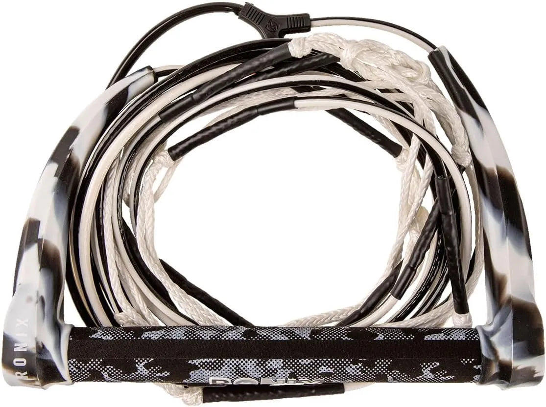 Ronix Recon 2-in-1 wakesurf rope and handle with anti-tangle spinner and R8 Dyneema mainline Top