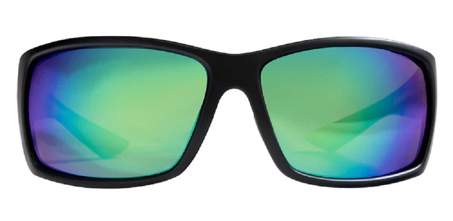 Rheos Eddies Gunmetal Frame Emerald Lens