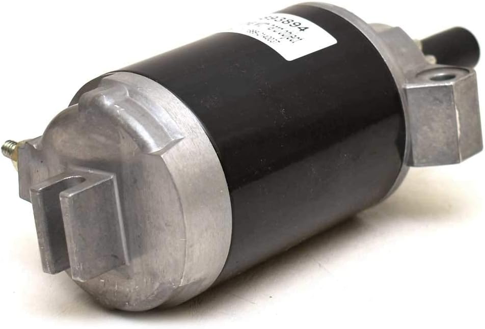 Quicksilver 859168T starter motor for Mercury 9.9 13.5 15 HP outboards Back Side