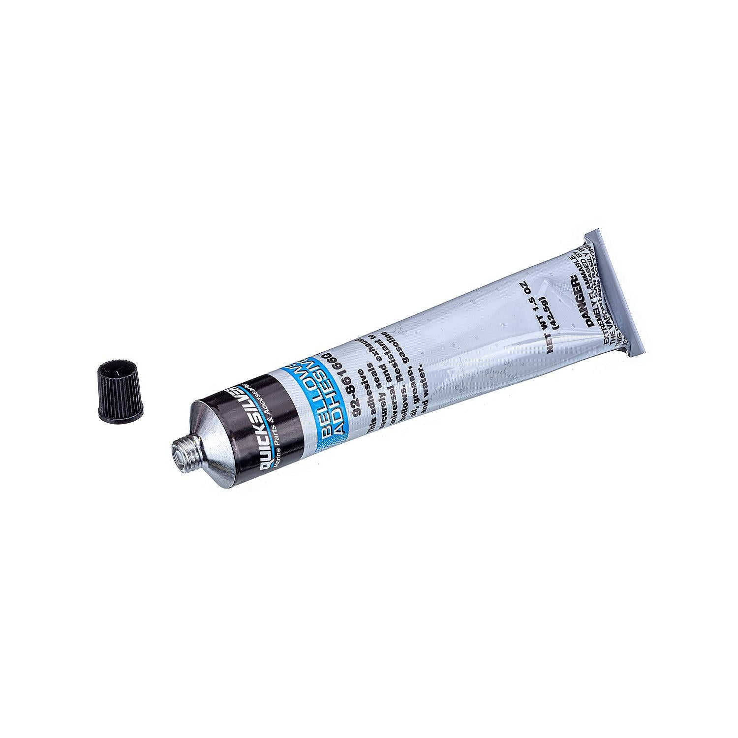Quicksilver Bellows Adhesive 86166Q1 tube angle
