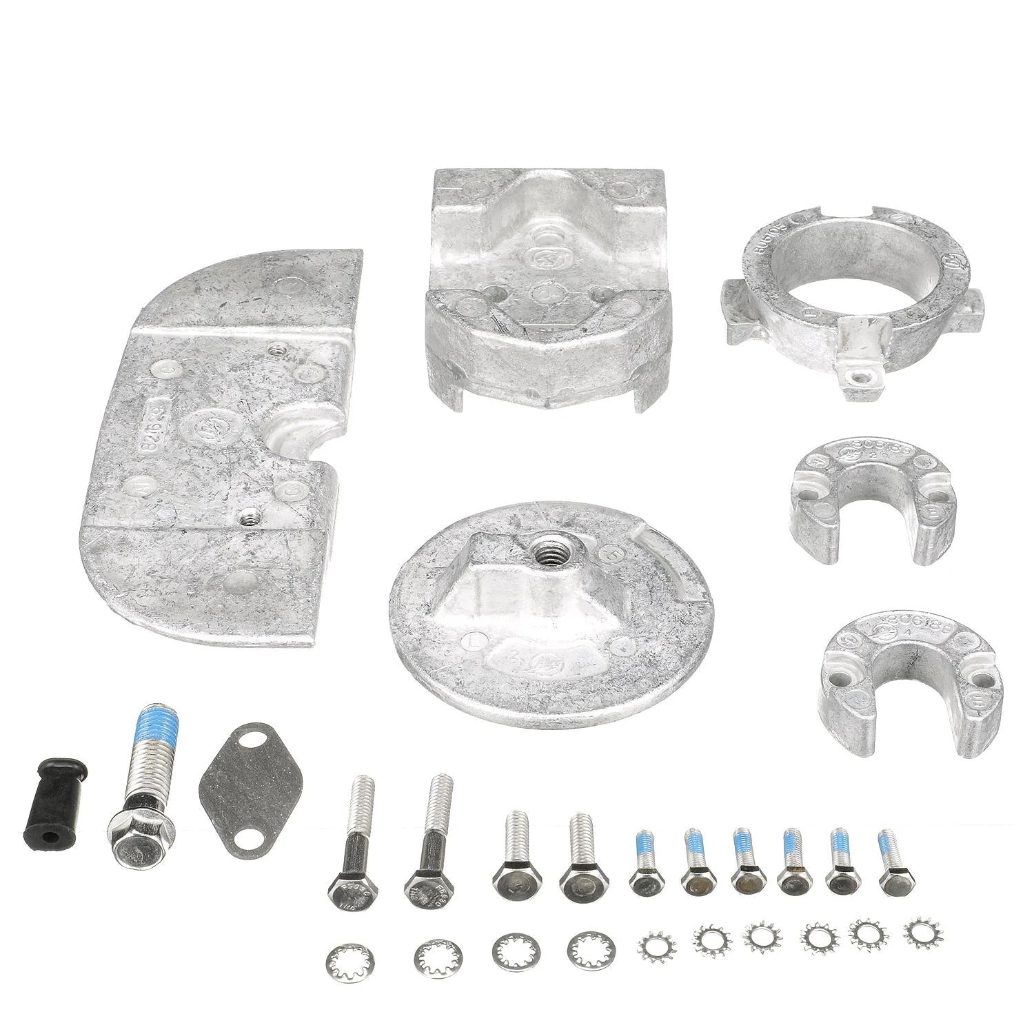 Mercury Precision 888756K01 Aluminum Anode Kit for MerCruiser Alpha One Gen II Sterndrives 1991 and Newer