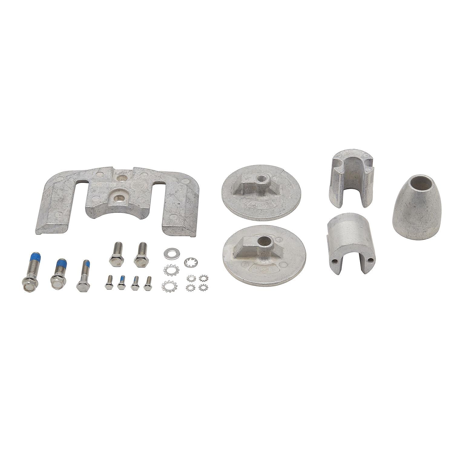 Mercury Precision 888760K02 Magnesium Anode Kit Bravo III Sterndrive 2003-Up Freshwater