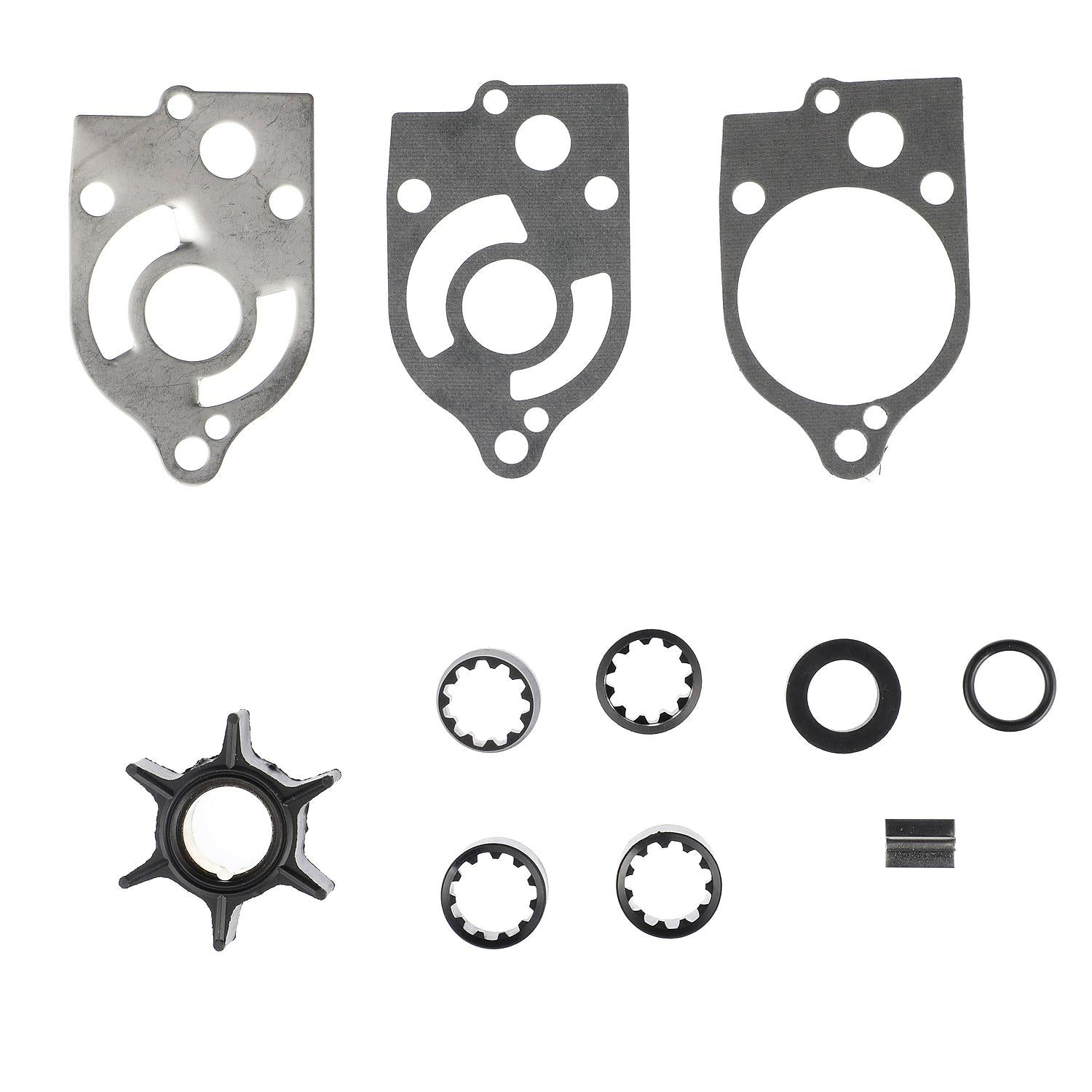 Mercury 89983T1 water pump repair kit for Mercury Mariner 30-70 HP TwoStroke outboards and 30 HP Jet Drive