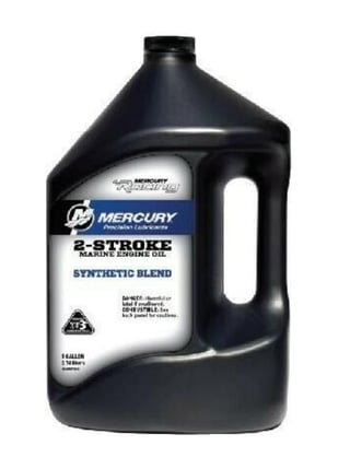 Mercury 2-Stroke | Synthetic Blend | Mercury Racing Oil | 1-Gallon 8M0078011